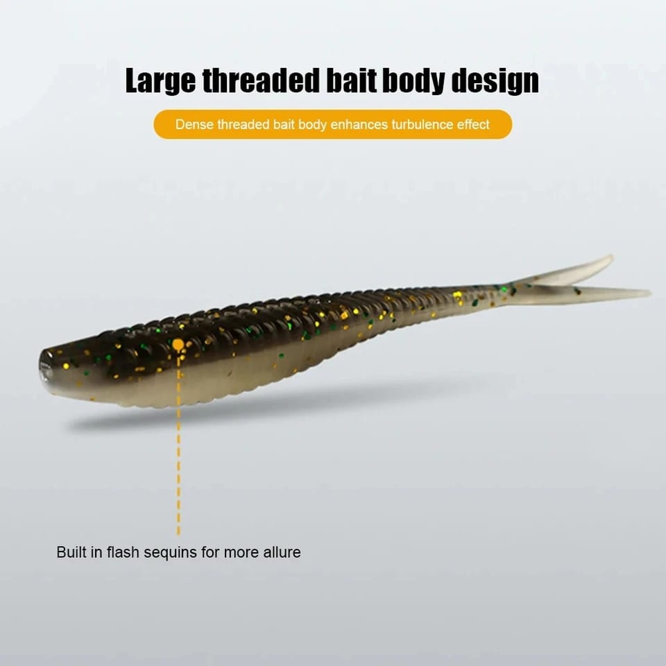 61 pieces/set of bionic fish soft bait